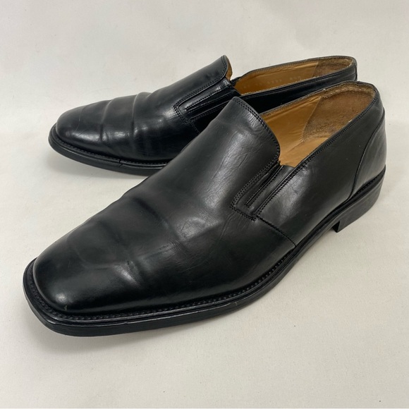Johnston& Murphy Cellini Black Loafers 8.5 M Dress Slip On Comfortable Shoes main image 4